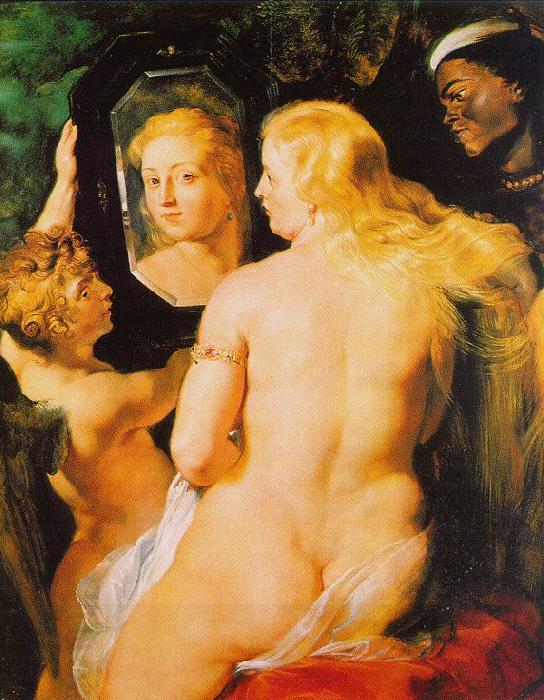Peter Paul Rubens Venus at a Mirror China oil painting art